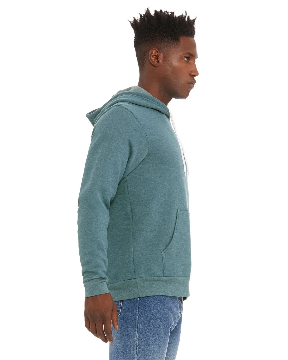 3719-Bella   Canvas-HTHR DEEP TEAL
