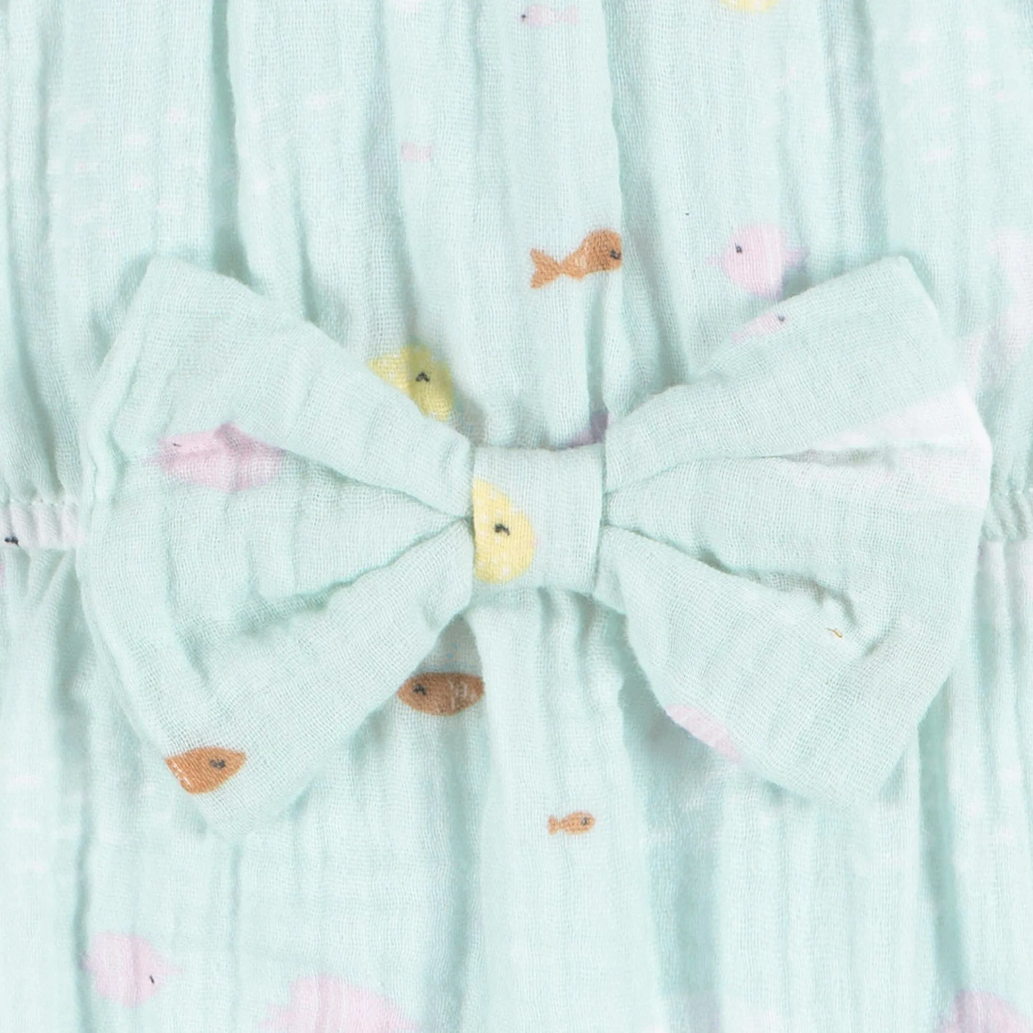Baby Girls Ocean Bubble Romper