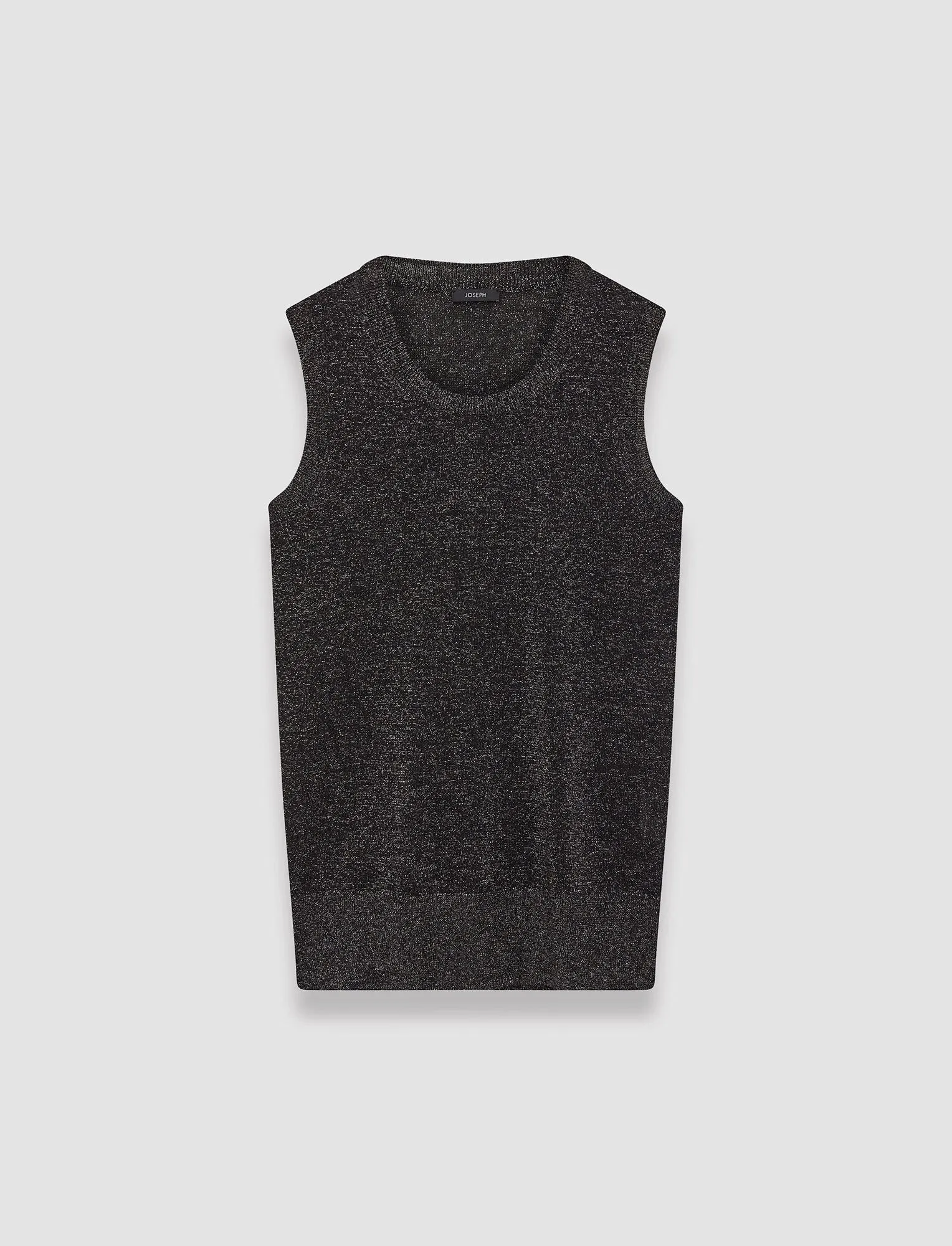 BLACK LUREX TANK