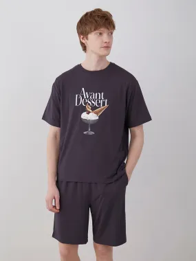 COOL MEN'S Rayon Desert Logo Relaxed Fit T-shirt