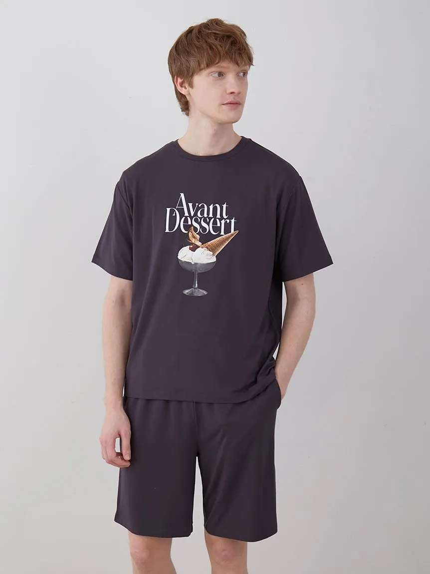 COOL MEN'S Rayon Desert Logo Relaxed Fit T-shirt