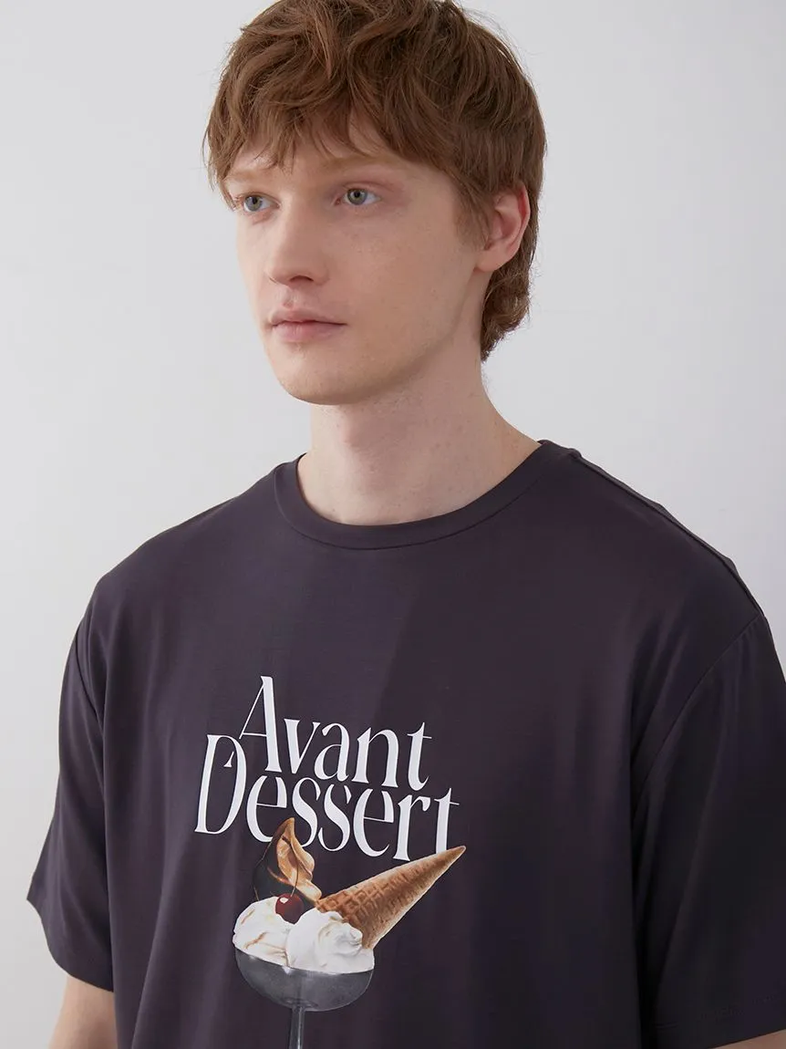 COOL MEN'S Rayon Desert Logo Relaxed Fit T-shirt