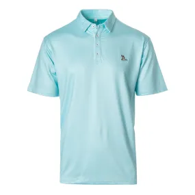 Fieldstone Roost Mallard Polo - Aqua