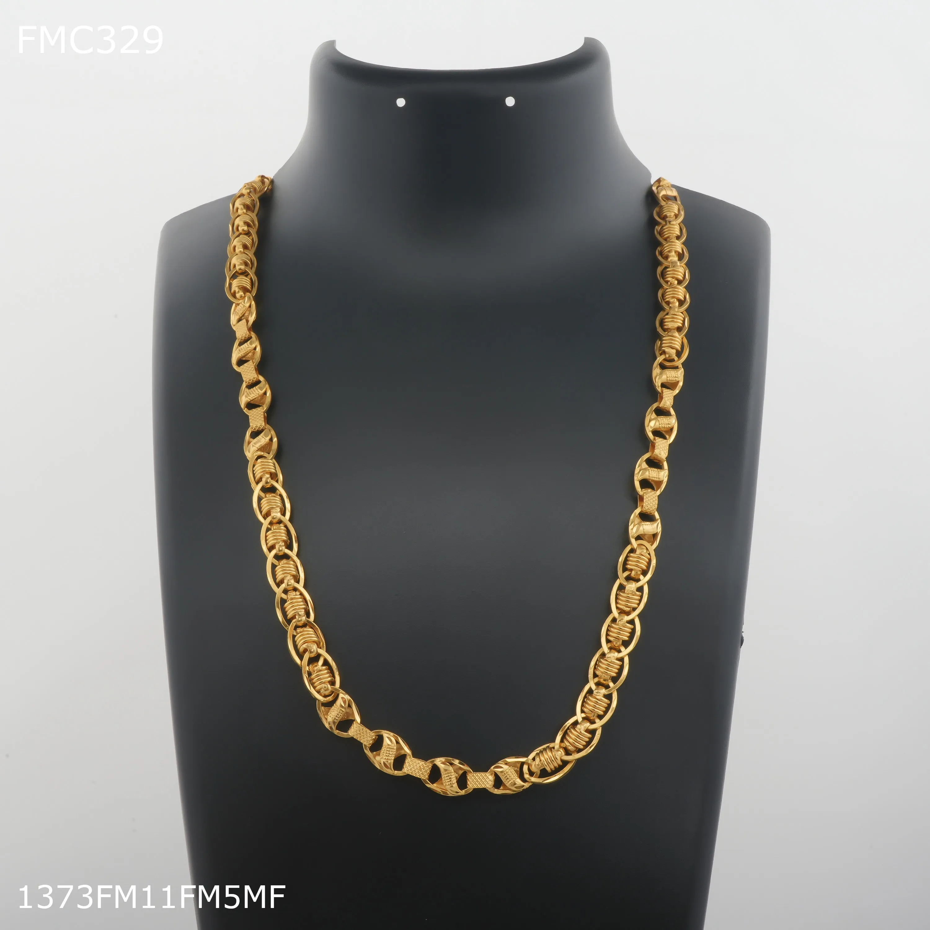Freemen designer nawabi golden chain For Men - FMC329