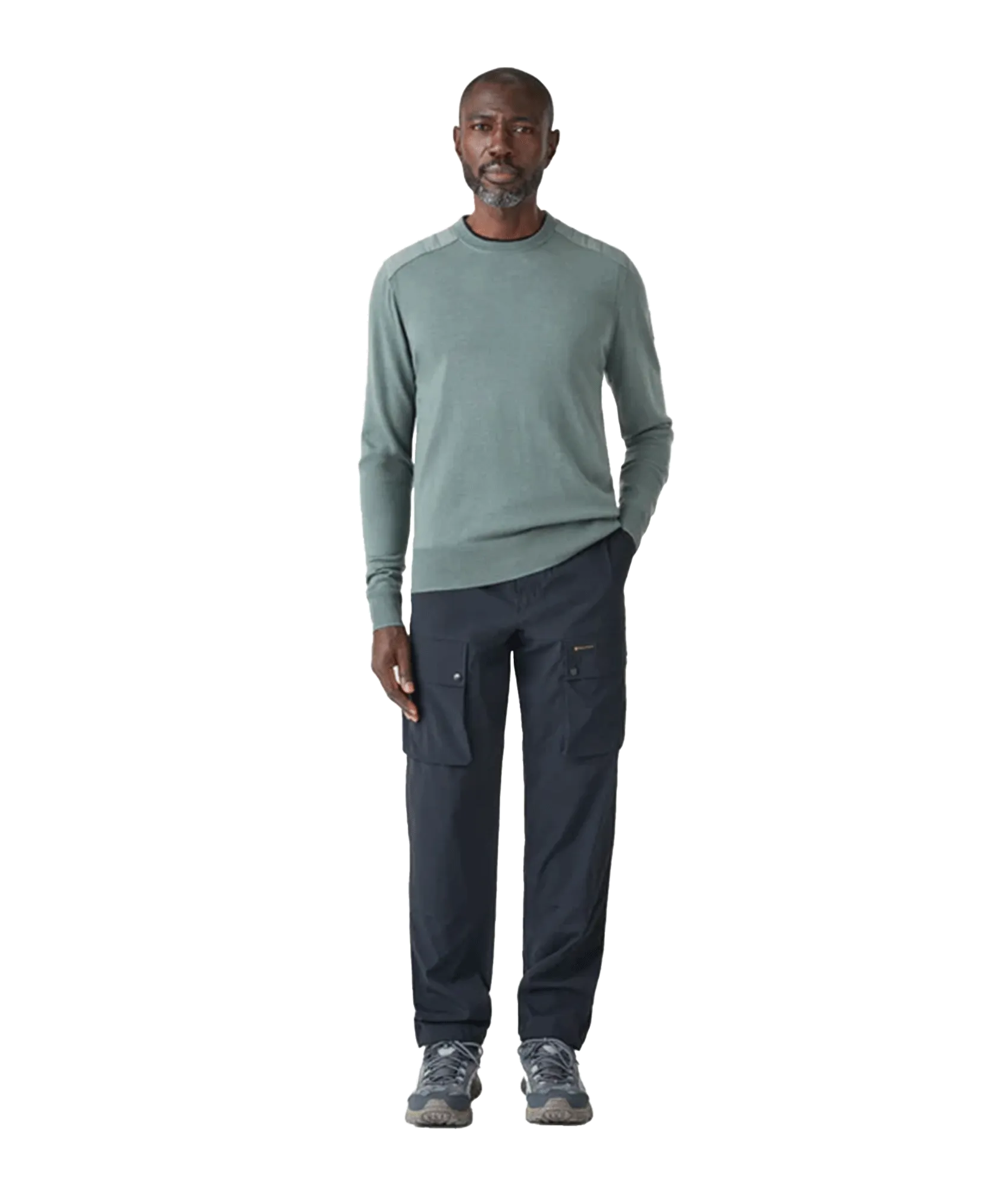 Kerrigan Merino Wool Crewneck Jumper - Green