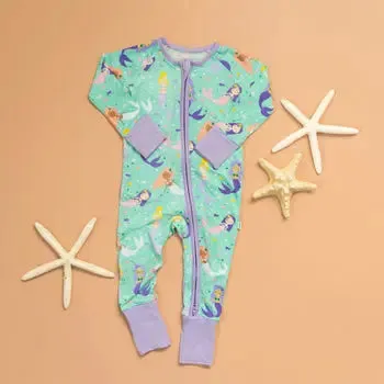 Mermaid Magic Bamboo Convertible Romper/Sleeper