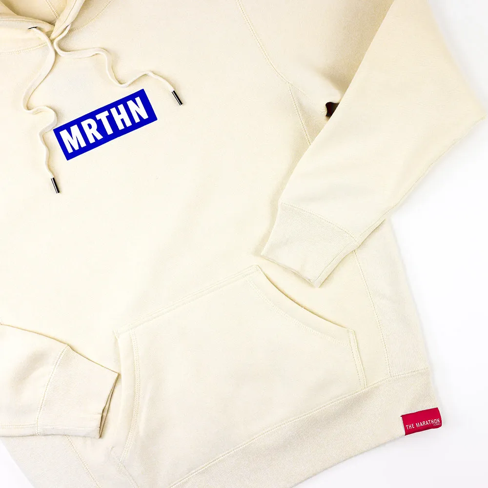 MRTHN Hoodie - Vintage White/Royal