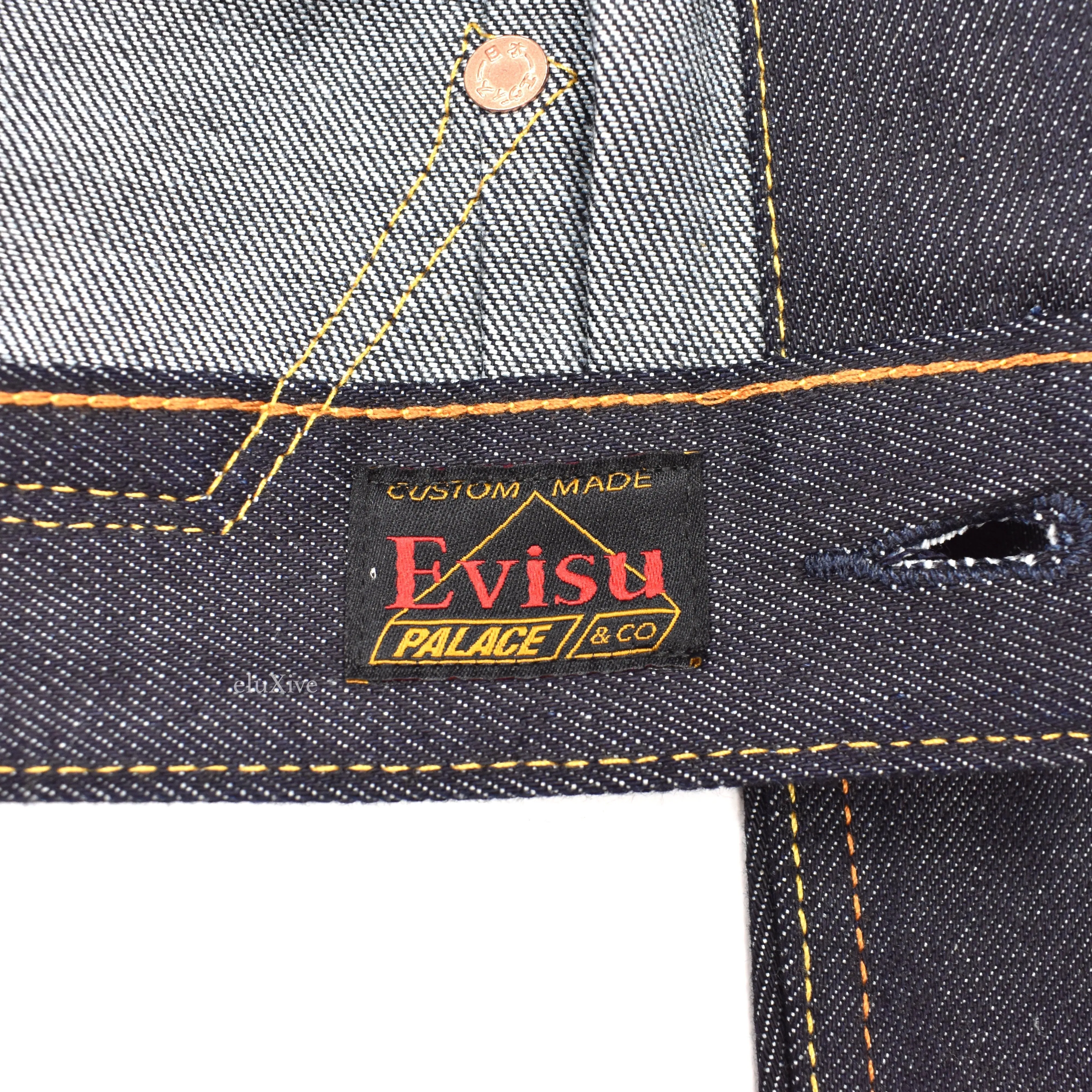 Palace x Evisu - Logo Pocket Denim Trucker Jacket