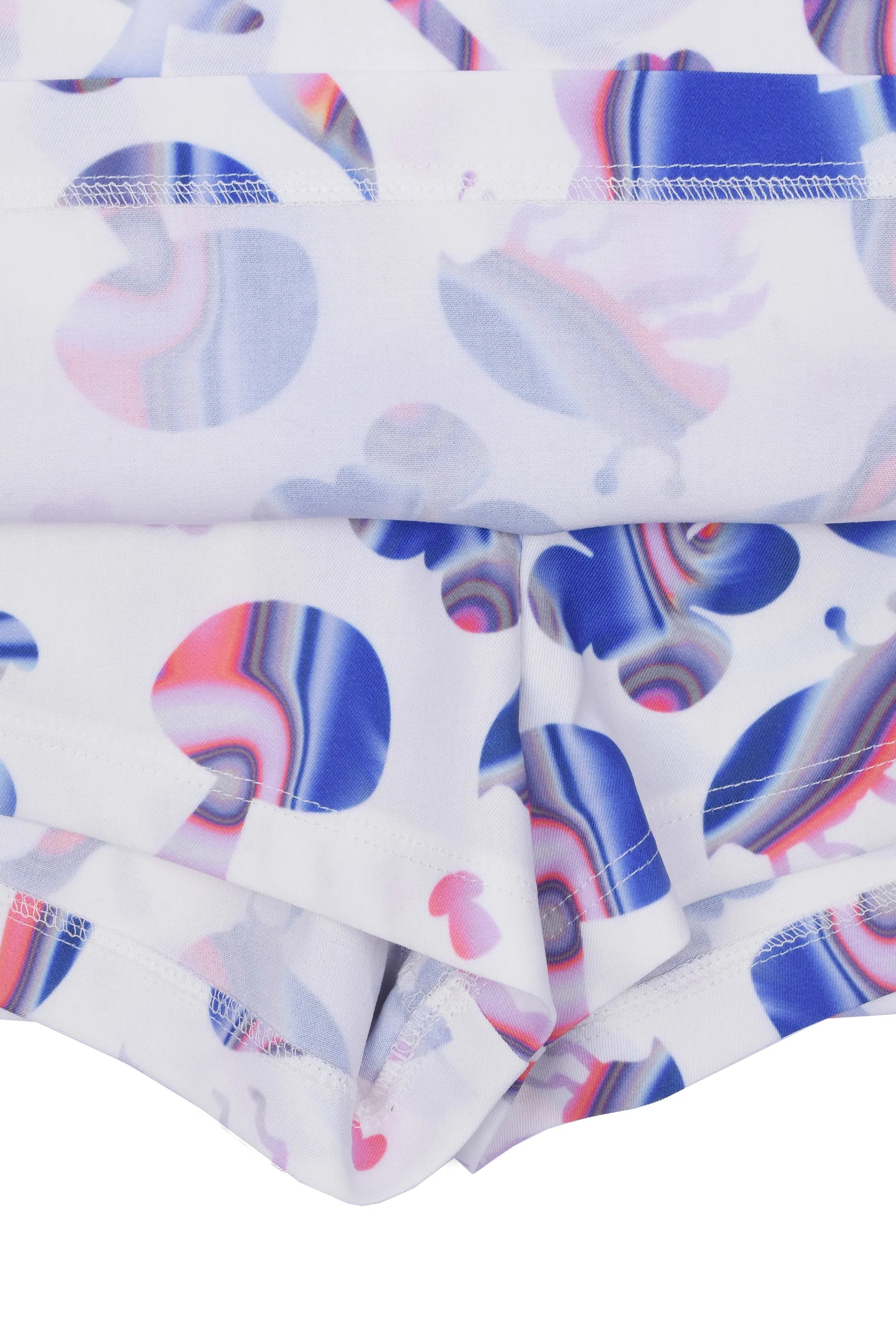 PRINT SKORT (White)