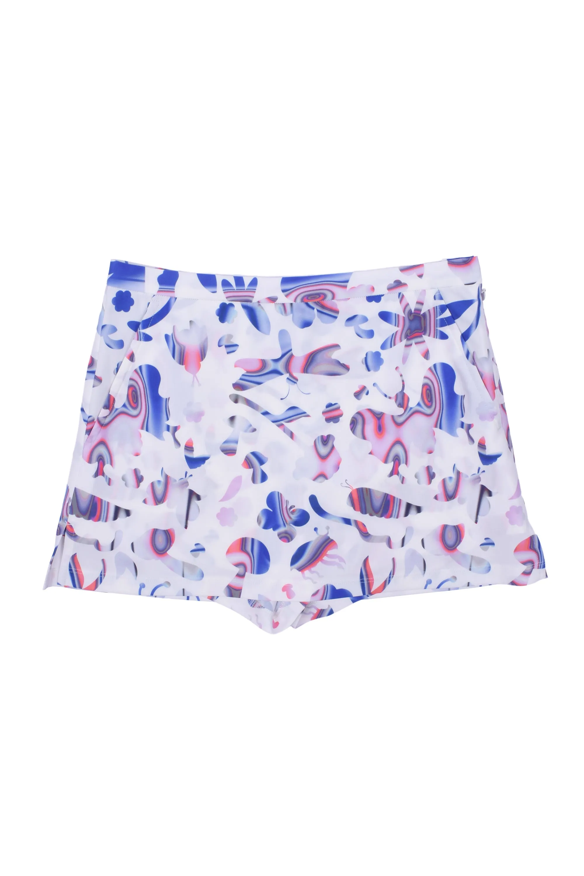PRINT SKORT (White)