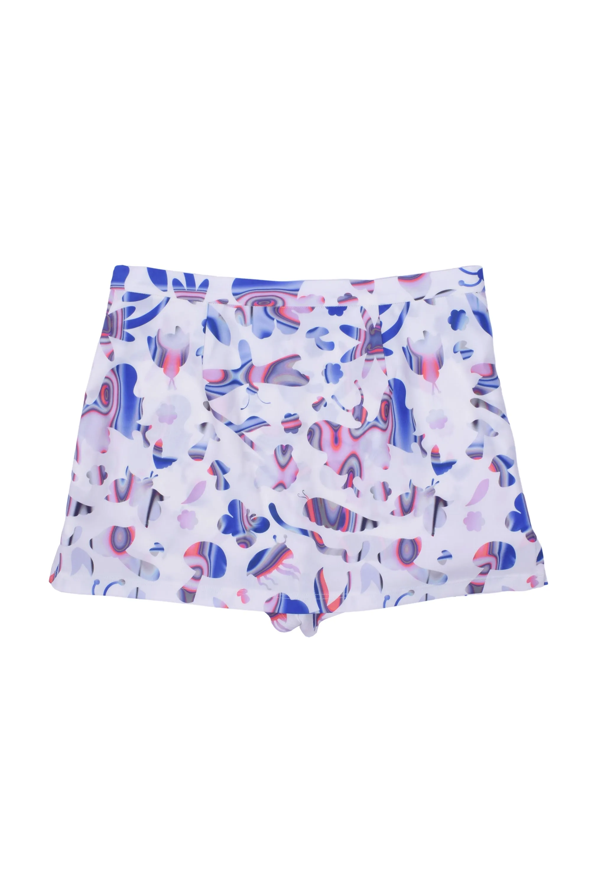 PRINT SKORT (White)