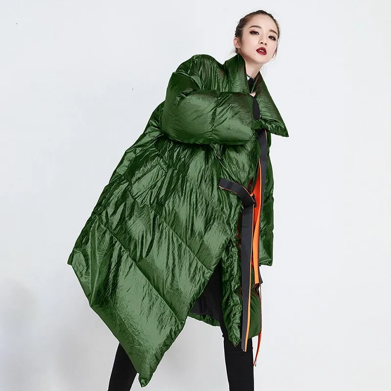 Ribbon Down Jacket