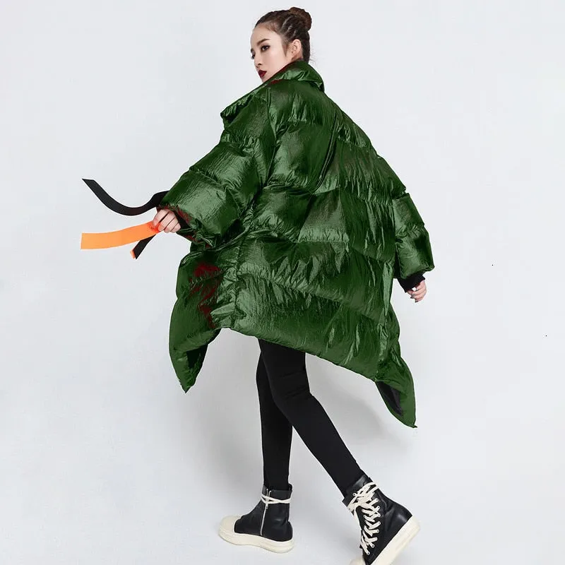 Ribbon Down Jacket