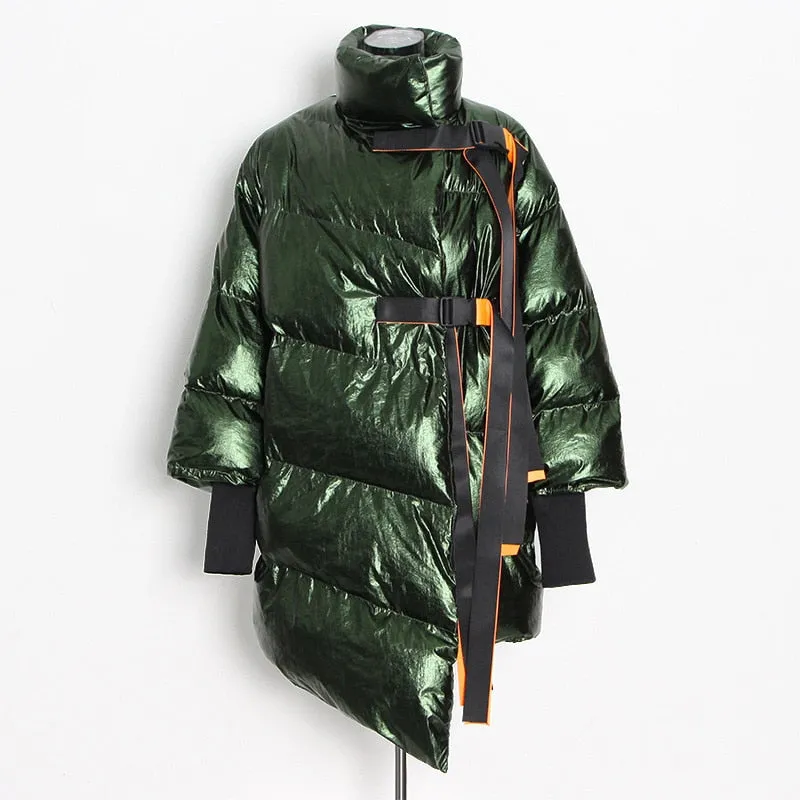 Ribbon Down Jacket