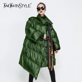 Ribbon Down Jacket