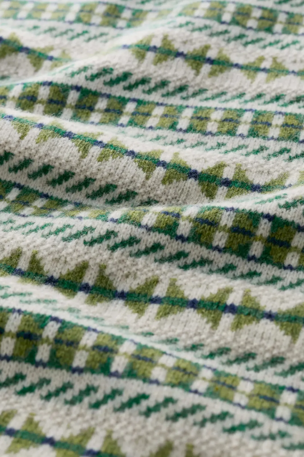Seasalt Lemon Porch Vest - Minvor Aran Cut Grass