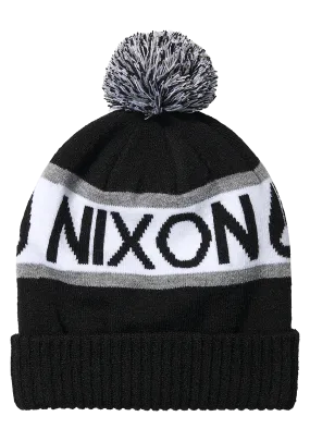 Teamster Beanie - Black / White