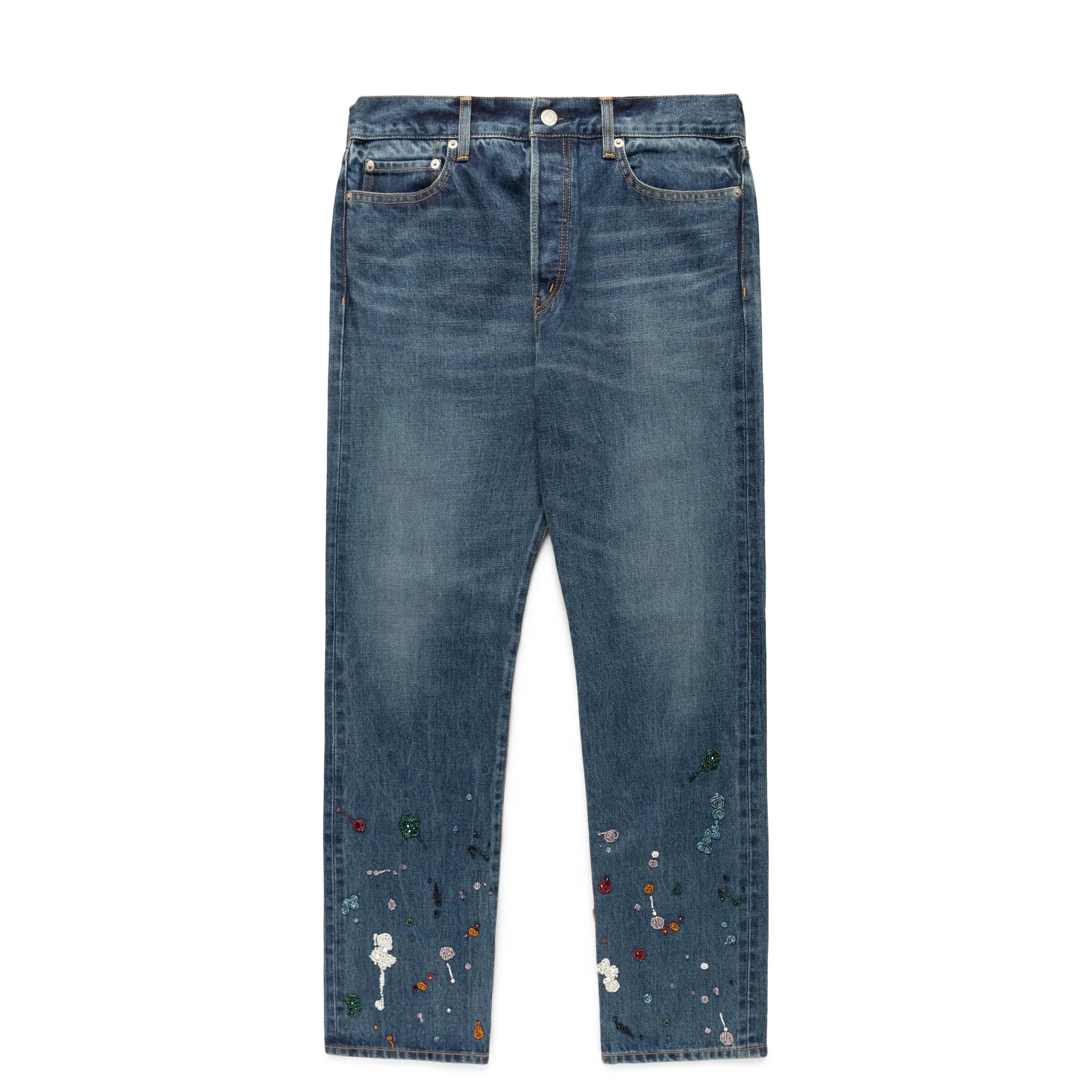 UC2C4509-1 SPLATTER JEANS
