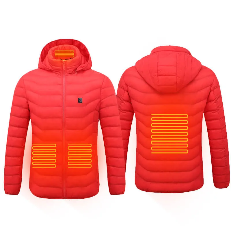 USB Powered Heated Jacket - 4 Heat Zones
