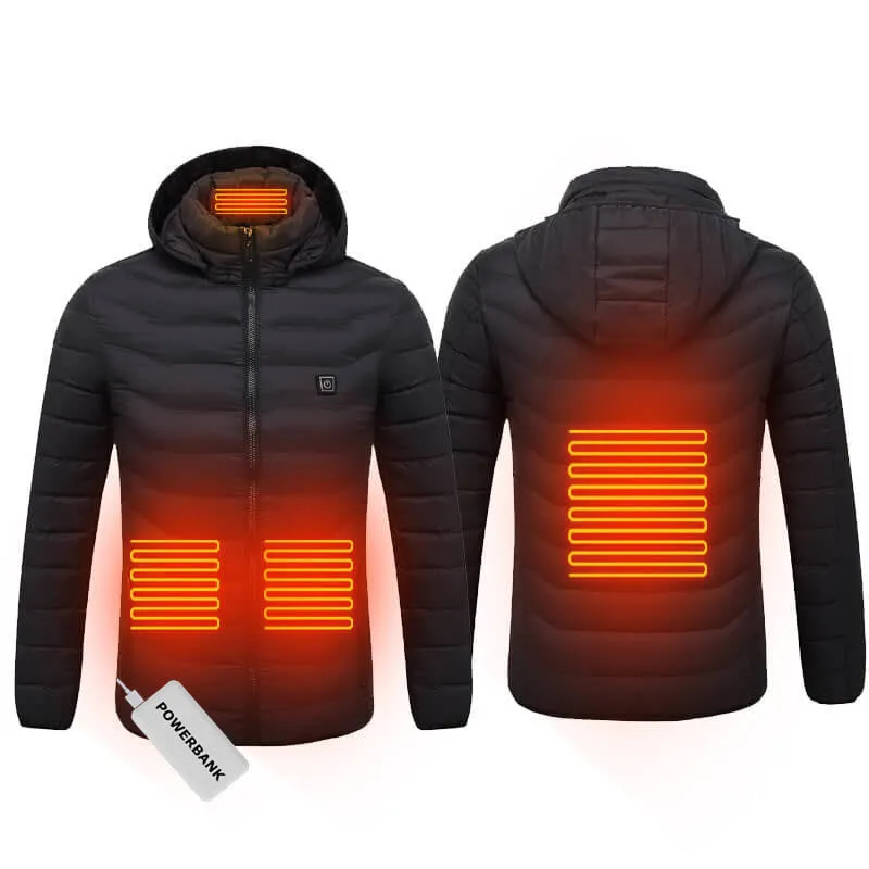 USB Powered Heated Jacket - 4 Heat Zones