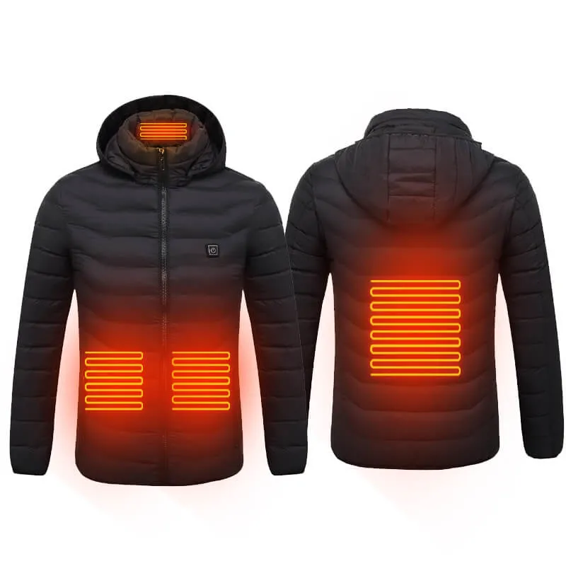 USB Powered Heated Jacket - 4 Heat Zones