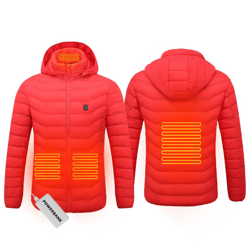 USB Powered Heated Jacket - 4 Heat Zones
