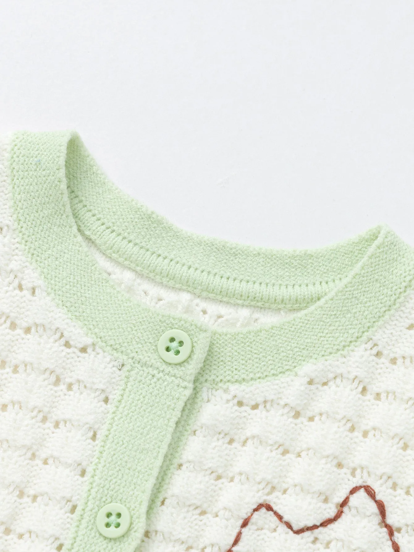 Vest New Spring 2025 Girls Baby Knitted Vest