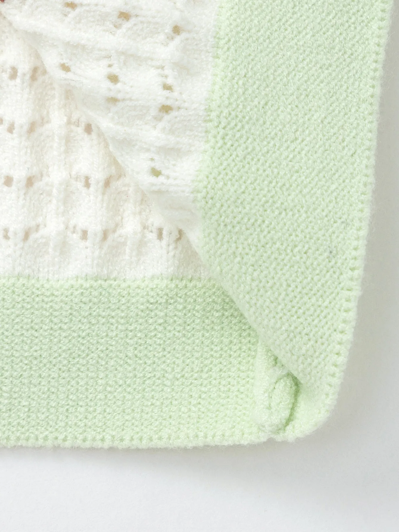 Vest New Spring 2025 Girls Baby Knitted Vest