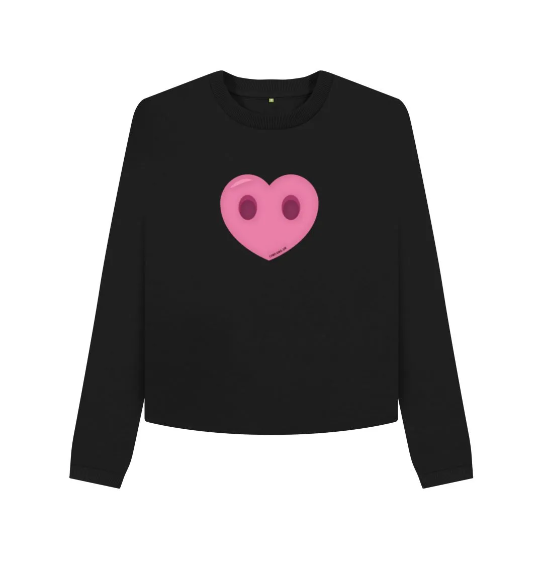 Women's Compassion Heart Boxy Jumper